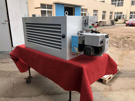 China Workshop Used Oil Heater , 210 Kg Oil Fired Garage Heaters Easy Operation supplier