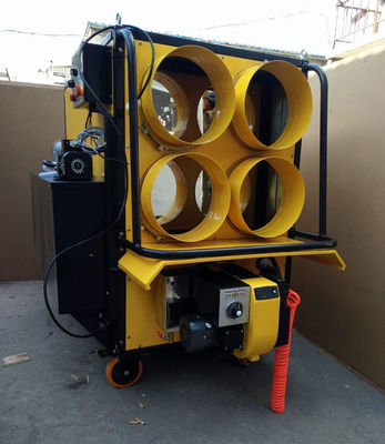 China 400000 Btu / H Portable Air Heater Double Fan System ODM / OEM Available supplier