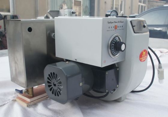 China High Sensitive KV 10 Waste Oil Burner Adjustable With Flame Detector supplier