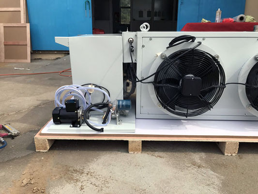 China Fully Automatic KVH 1000 Waste Oil Heater Hanging Type Two Fan System supplier