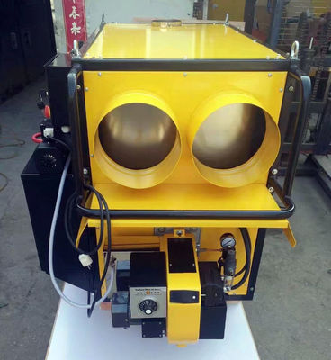 Intelligent Used Oil Burner Heater , 2 Duct Husbandry Hot Air Generator