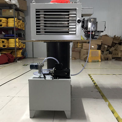China 60 Hz Waste Motor Oil Heater 90 Mm Chimney Diameter With 54 L Oil Tank supplier