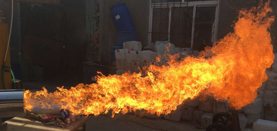 500000 Kcal KV 50 Waste Oil Burner 8 Bar Working Pressure Apply To Reactor