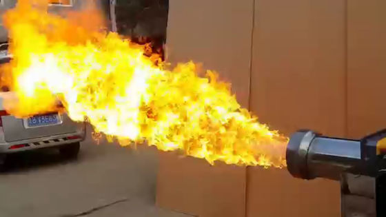 High Power Diesel Oil Burner 160 Millimeter Tube Diameter One Year Warranty