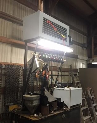 Poultry Farm Waste Motor Oil Heater Remote Controller Low Consumption