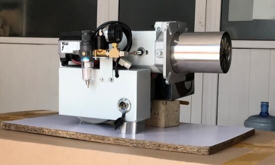 220 V / 50 Hz Fuel Oil Burner , 25 Kg Oil Burner Boiler Easy Operation