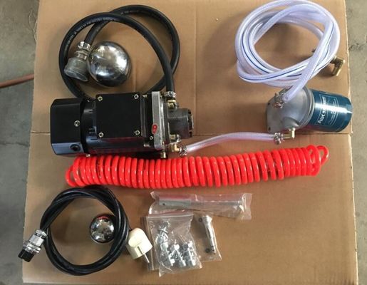Two Brass Siphon Nozzle Oil Burner , Fuel Oil Burner Low Power Consumption