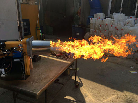 Sensitive KV 60 Waste Cooking Oil Burner Wear Resistance With Flame Detector