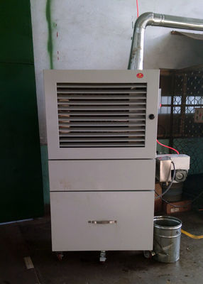 Smart Portable Waste Oil Heater Window Shades Design 600 - 800 Sqm Heating Area