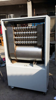 Eco Friendly Cooking Oil Heater 12000 M3 / H Air Output With 0.6 Kw Fan Motor