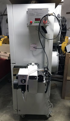 Eco Friendly Cooking Oil Heater 12000 M3 / H Air Output With 0.6 Kw Fan Motor