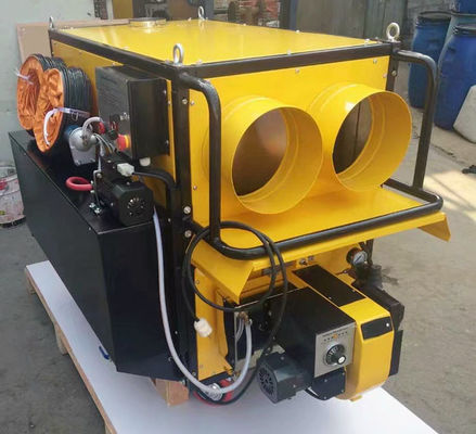 Mobile Waste Motor Oil Heater , KVH 5000 Airplane Engine Heater 80-120 Kw