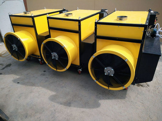 Yellow 300 Kg Waste Motor Oil Heater Wear Resistant 8 Bar Working Pressure