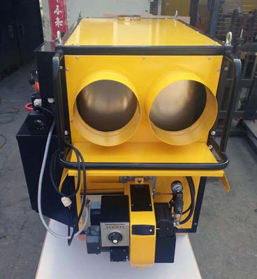 300 Kg Dirty Oil Heater , Ducting Outdoor Air Heater For Poultry Farm