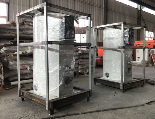 Dual Vertical Water Boiler With Stainless Steel Liner For Swimming Heating