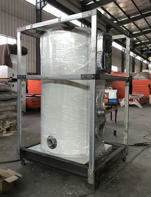 Dual Vertical Water Boiler With Stainless Steel Liner For Swimming Heating