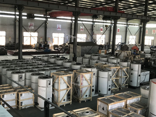 Dual Hot Water / Waste Oil Burner For Small Hotel With Carbon Steel Liner